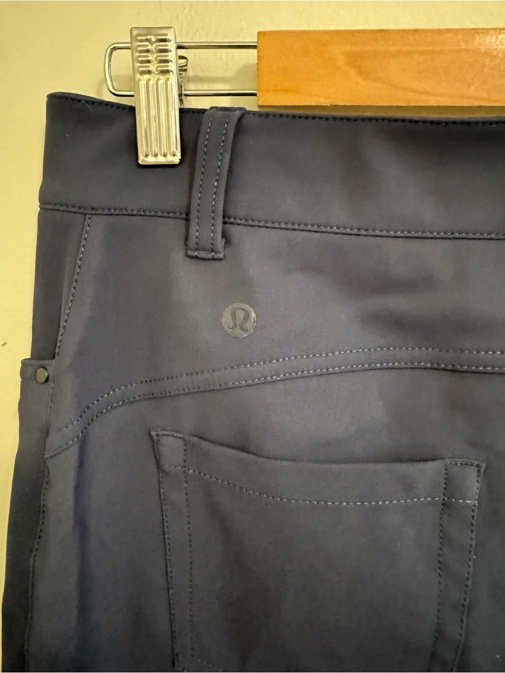 Lululemon Navy City Sleek 5 Pocket Slim Pants